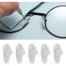 tibiu Soft elliptical silicon nose pad for glasses (transparent 5 pairs) - Buy Online on GoSupps.com
