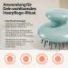 Imperio Scalp Massage Brush | Stimulate Hair Growth | Premium Circulatory Head Massager for Dry & Wet Hair - Mint Green - Buy Online on GoSupps.com
