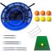 Santa Casa Golf Chipping Practice Net Set - 3 Sizes, Training Equipment with Foam Balls, Hitting Mat, Metal Piles, Carrying Bag - Indoor/Outdoor Target System - Buy Online on GoSupps.com