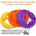 Pet Tunnel Tube Toy Orange Foldable Cat Dog Play Interactive Training Puppy Outdoor Indoor Supplies - Buy Online on GoSupps.com