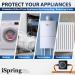 iSpring ED2000S Electronic Water Descaler | Salt-Free Whole House Hard Water Conditioner | Prevent Rust & Scale Build-up | LED Light Design | Magnet | Black - Buy Online on GoSupps.com