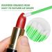 Paitok Disposable Lip Brushes - 200-Pack Lip Applicators for Lipstick & Gloss | Makeup Tool Set (Green) - Buy Online on GoSupps.com