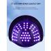 220W UV LED Nail Lamp - Professional Gel Nail Dryer with 4 Timers - Buy Online on GoSupps.com