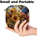 MuooouM USA Flag Storage Bag for Women & Teens | Portable Butterfly & Sunflower Design for Menstrual Cups & Breastfeeding | Colorful Pocket Organizer - Buy Online on GoSupps.com