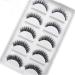 UAMOU 10/50/100 Boxes 5 Pairs Natural False Eyelashes Fake Lashes Makeup 3d Mink Extension Eyelash Mink Eyelashes Faux Cils Maquiagem Cheerfully (Color : S19 5Pairs Size : 100 Boxes 500Pairs) - Buy Online on GoSupps.com