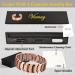 Copper Magnetic Bracelet for Men - Ultra Strength Double Row Brazaletes with Adjustment Tool & Gift Box - 3 Row Copper - Buy Online on GoSupps.com