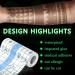 Spnico Waterproof Transparent Adhesive Bandage Tape | 5 Rolls | Shower Protector & Dressing Film for Tattoos | 5 Sizes - Buy Online on GoSupps.com