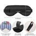 Cherries Blue Grid Sleep Mask | Light Blocking Eye Mask for Sleeping | Adjustable Soft Blindfold for Men & Women | Ideal for Travel & Naps - Buy Online on GoSupps.com