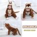 Doladola Unisex Baby Kangaroo Hooded Romper | Toddler Jumpsuit 24-30 Months - Buy Online on GoSupps.com