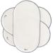 Waterproof Changing Mat Liners 3 Count Bassinet Pad Liner by OLEH-OLEH(14"X26.5") (White) 3 Count (Pack of 1) White