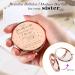 Sister Gifts Compact Mirror - Birthday/Mothers Day/Valentine Gift for Big/Little Sister - Rose Gold - Buy Online on GoSupps.com