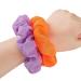 80s Neon Hair Scrunchy Set - 24 Pieces Neon Hair Accessories for Women - Perfect for Halloween & Birthday Parties - Multicolor - Buy Online on GoSupps.com