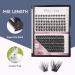MilyBest DIY Lash Extension Kit: 156Pcs Individual Lash Extensions for Easy At-Home Application - Reusable Soft False Eyelashes for Natural Look - Faux Mink Cluster Lashes (MIX-10-16mm) - Buy Online on GoSupps.com