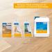 Dr. Protection Floor Cleaner 2.5L - Strip-Free Cleaning for PVC Linoleum Rubber Stone & Parquet | Ideal Vinyl Floor Care | Soil Cleaner 1 Pack - Buy Online on GoSupps.com