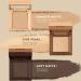 Buy 3 in 1 Matte Eyeshadow Palette - High Pigmented Nude Neutral Makeup | Long Lasting Smooth Matte & Shimmer Trio (2 - Buy Online on GoSupps.com