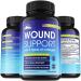 Wound Healing Natural Scar Pills - Made in USA - Scar Reduction, Surgery Recovery & Wound Support -Reduce Scarring and Lessen Bruisings & Swelling - Recover Faster from Plastic Surgery, Breast Surgery