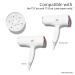 T3 SoftCurl Hair Dryer Diffuser in White for Cura and Cura LUXE - Perfect Curls Every Time! - Buy Online on GoSupps.com