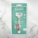 Gillette Venus Deluxe Smooth Sensitive Rose Gold Women's Razor + 9 Blade Refills 5 Diamond Like Coated Blades - Buy Online on GoSupps.com