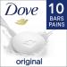Dove Beauty Bar more moisturizing than bar soap Original for clean and soft skin 106 g 10 count 106 g (Pack of 10) Beauty Bar - Buy Online on GoSupps.com