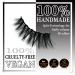 Magnetic Eyelashes with Eyeliner - 3D Layered Medium Cat Eye | Natural Cruelty-Free & Vegan Faux Mink Lashes | 60 Wears - Buy Online on GoSupps.com