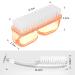 Larbois Nail Brush - 5 Pack Handle Grip Cleaning Brushes for Fingernails and Toes - Men and Women - Buy Online on GoSupps.com