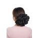 Fashion Undulating Hair Extensions | Wavy Hair Tendrils & Messy Buns | Voluminous Black Ponytail Scrunchies - Buy Online on GoSupps.com