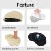 Olukssck 2 Pairs Back of Heel Pads - Reusable Adhesive Grips for Loose Shoes | Improve Comfort & Fit Grey - Buy Online on GoSupps.com