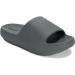 Joomra Arch Support Slides for Women and Men Recovery Sandals Plantar Fasciitis Slippers | Pain Relief Cushion Thick Sole 7.5-8.5 Women/6-7 Men Deep Grey With Arch Support