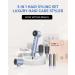 5 in 1 Airstyler Hair Styler - High-Speed 110 000 RPM Motor Ionic Technology Warm Air Brush Curling Iron & Smoothing Brush - Quiet Gray | International Shipping - Buy Online on GoSupps.com