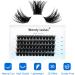 D Curl Cluster Lashes 16mm - Reusable Soft Individual Eyelash Extensions - Wispy 0.07mm Wide Stem Clusters (FD-B-0.07-D-16) - Buy Online on GoSupps.com