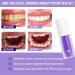 Salucia Purple Toothpaste - 2 Piece Set for White Teeth & Stain Removal | V34 Tooth Color Corrector & Whitening Booster - Buy Online on GoSupps.com
