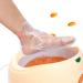 Noverlife 200PCS Large Clear Plastic Disposable Booties for Paraffin Wax Therapy - Foot Covers for Spa Treatment - Buy Online on GoSupps.com
