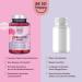 Buy Besohappy Hair Gummy Bears - 6000mcg Biotin Vegan Double Pack with Zinc & Vitamins | 120 Days Supply - Buy Online on GoSupps.com