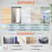Extra Large Double Sided Mounting Tape Heavy Duty Removable 1.18 Inch x 160 Inch  Clear & Tough  Multipurpose Picture Hanging Strips Adhesive Poster Nano Carpet Tape - Buy Online on GoSupps.com