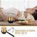 Buy Partykindom 1 Set Smoke-Free Moxibusion Box - Gold Soundbar Holder & Massage Device | International Shipping Available - Buy Online on GoSupps.com