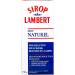 Lambert Syrup - Natural Cough Syrup - Reliefs Cough due to Colds Bronchitis and Flu - Effective for Dry and Wet Cough Safe for Children (Sirop Lambert) (150ML) - Buy Online on GoSupps.com