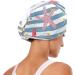 Starfish Blue Striped Hair Towel 2 Pack - Super Absorbent Quick Dry Hair Turbans for Women & Girls - Buy Online on GoSupps.com