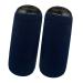 Hole in The Middle Boat Fender Bumper Covers, Set of 2 (Navy Blue) HTM-3(10"x26") - TWO PACK