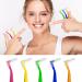 SKHAOVS 50 Interdental Brushes for Teeth and Gums - Orthodontic Care with Non-Slip Handle - 5 Colorful Pieces - Buy Online on GoSupps.com