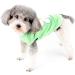 Zunea Dog Shirts for Small Dogs Soft Cotton Summer T-Shirts Plaid Flower Puppy Vest Clothes Breathable Basic Shirt Pet Girl Boy Cool Tank Top Chihuahua Yorkshire Terrier Apparel Green M M green - Buy Online on GoSupps.com
