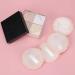 12 Soft Beige Makeup Powder Puffs - Ideal for Loose Setting & Pressed Powder | Cotton Face Pads for Flawless Skin - Buy Online on GoSupps.com