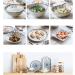 Dinner Plates 9-Piece Elegant Dinner Plate Set Firework Style Kitchen Dinnerware Set Service for 2 Durable Reusable Ceramic Dinner Plate Sets Plates Kitchenware - Buy Online on GoSupps.com