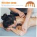 SESESFOUFU Massage Comb - Relaxation Ridge Hair Care & Scalp Massage Comb | 10x6.3cm for Ultimate Relaxation - Buy Online on GoSupps.com