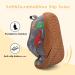 JOINFREE Baby Girl First Walking Shoes - Anti-Slip Plush Boys Slipper Shoes - Cozy Toddlers Shoes - 8.5/9 UK Child - Grey Dinosaur - Buy Online on GoSupps.com