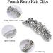 Vintage Hair Barrettes French Retro Hair Clips Metal Flower Vintage Bridal Wedding Hair Accessories for Women Hairpins Accessories For Women Girls Gifts - Buy Online on GoSupps.com