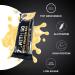 Ironmaxx Zenith 50 XL High Protein Bar - White Chocolate Crisp | 50% Protein Low Carb & Sugar | 12 x 100g - Amino Acid Packed - Buy Online on GoSupps.com