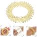 Buy Combined Acupressure Bracelet & Finger Massage Ring - Spiked Sensory Wrist Tools - Chinese Style Gold Metal Massage Rings Set - Buy Online on GoSupps.com