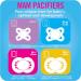 MAM Air Day & Night Baby Pacifier for Sensitive Skin - Glows in The Dark - Boy 6-16 Months (Pack of 3) - Buy Online on GoSupps.com