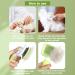 Garstor Self-Cleaning Pet Brush for Dogs, Cats, and Rabbits - Removes Loose Fur and Undercoat - Green - Buy Online on GoSupps.com
