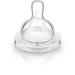 Philips AVENT Anti-Colic Nipple  Clear  Medium Flow  2 Count (Pack of 1)  (SCF423/27)